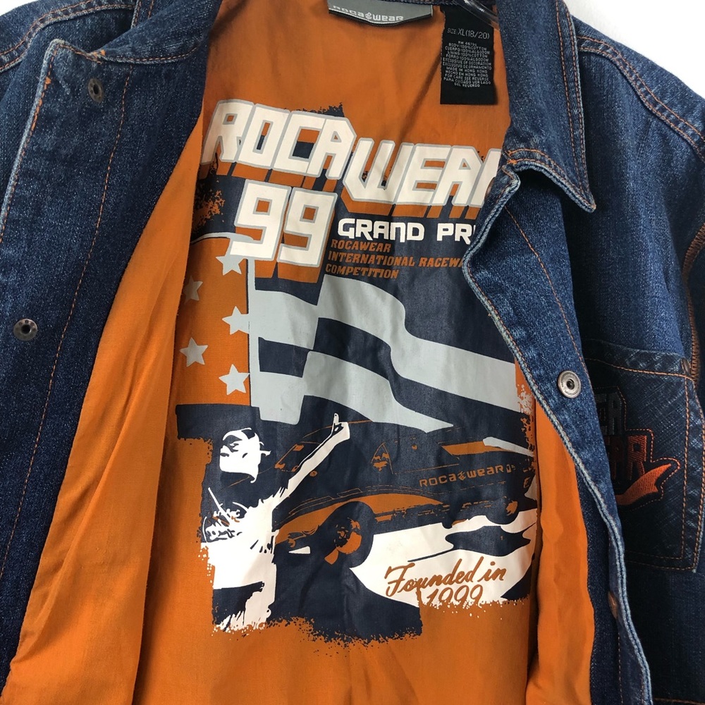 Rocawear | Vintage Men's Jean Jacket - Picture 14 of 15